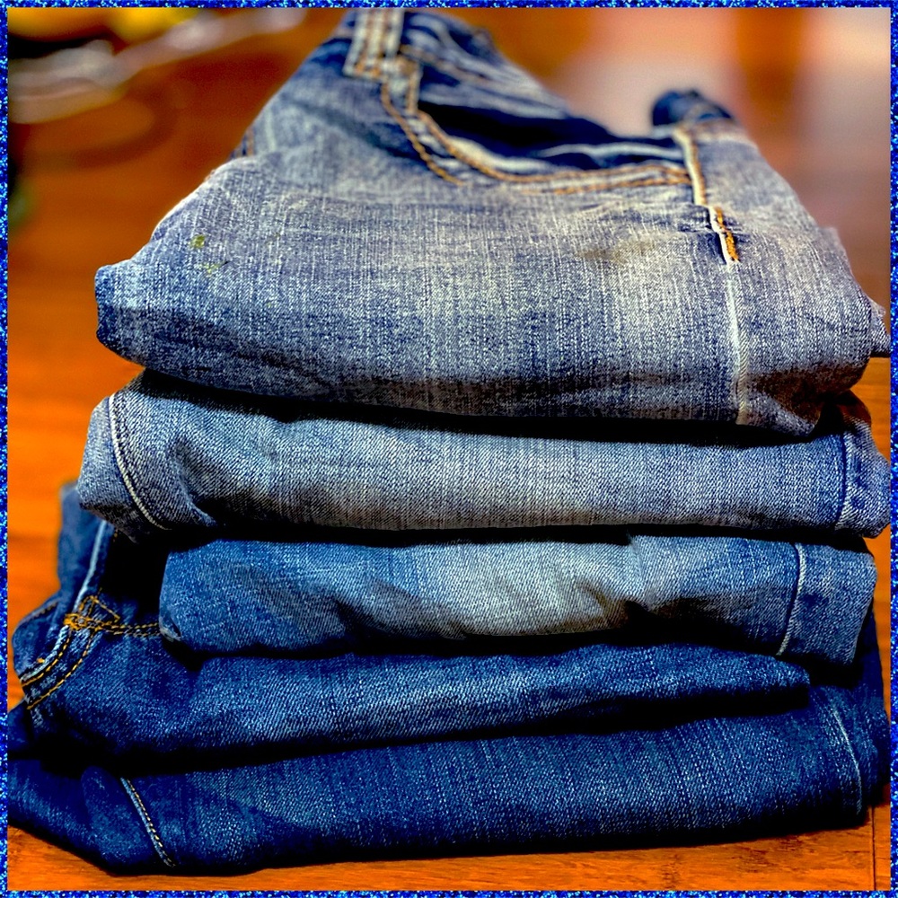 Men’s Jeans 5 Pair Lot - Sz 30/30